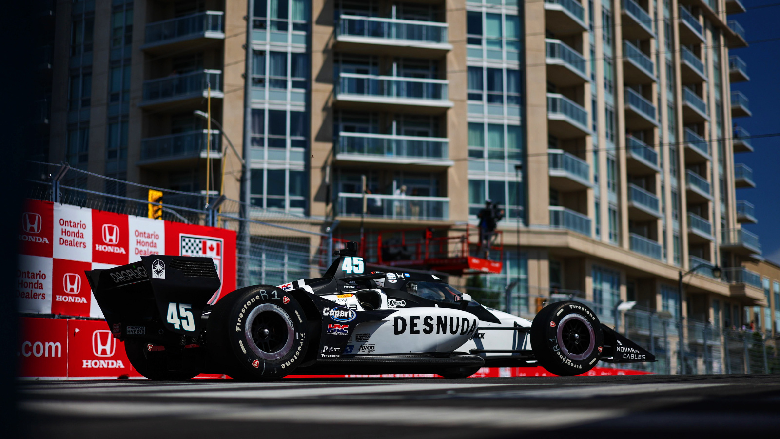 Foster was in another league during his runs. Photo: IndyCar - Chris Owens