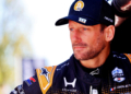 Grosjean lost the lead with only four laps remaining in the event from Markham. Photo: IndyCar - Paul Hurley