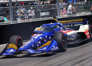 Ferrucci will drop slightly down the order for Sunday. Photo: Kevin Dejewski
