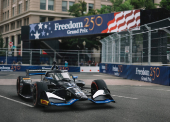 Palou took his seventh pole of the season. Photo: IndyCar - Joe Skibinski