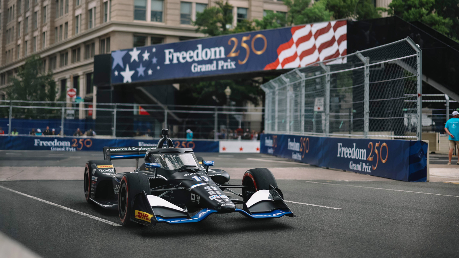 Palou took his seventh pole of the season. Photo: IndyCar - Joe Skibinski
