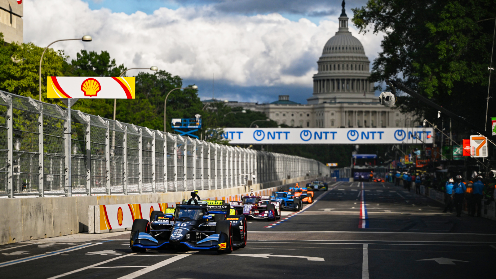 IndyCar raced in a special location for the Freedom 250. Photo: IndyCar - James Black