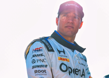 Palou suffered multiple problems during Sunday's race. Photo: IndyCar - Joe Skibinski
