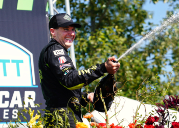 Power has been on the podium in Portland, Markham, and Washington. Photo: Kevin Dejewski