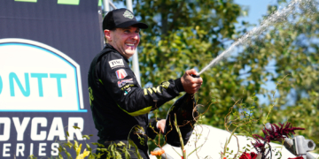 Power has been on the podium in Portland, Markham, and Washington. Photo: Kevin Dejewski