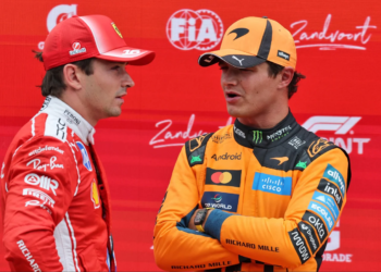 Charles Leclerc spies key Lando Norris weakness during Zandvoort Sprint