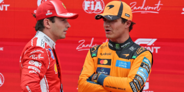 Charles Leclerc spies key Lando Norris weakness during Zandvoort Sprint
