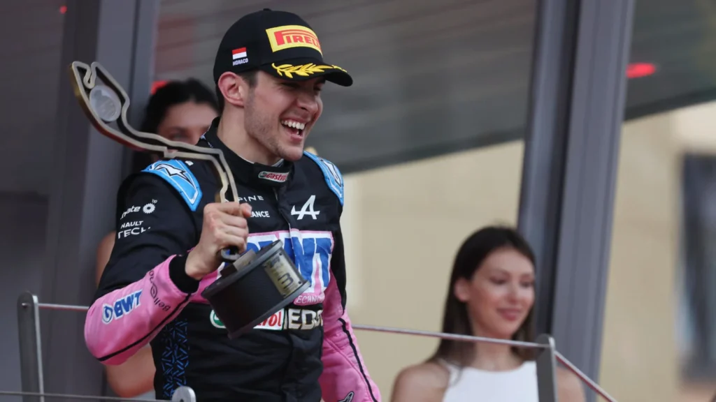 Esteban Ocon's third-place finish in Monaco led to Jeremy Clarkson's gesture