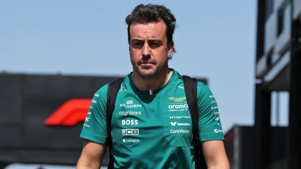 Fernando Alonso gave an update on his future with Aston Martin