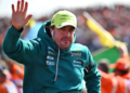 Fernando Alonso finished ninth for Aston Martin at the Dutch GP
