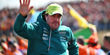 Fernando Alonso finished ninth for Aston Martin at the Dutch GP