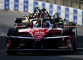 LONDON, ENGLAND - AUGUST 14: Norman Nato of France driving the (23) Nissan Formula E Team Nissan e-4ORCE 05 on track during practice, ahead of the London E-Prix at ExCel London on August 14, 2026 in London, England.