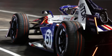 LONDON, ENGLAND - AUGUST 15: Nico Muller of Switzerland driving the (51) Porsche Formula E Team Porsche 99X Electric in the Pitlane during qualifying, ahead of the London E-Prix, Round 16 of the 2026 FIA Formula E World Championship at ExCel London on August 15, 2026 in London, England.
