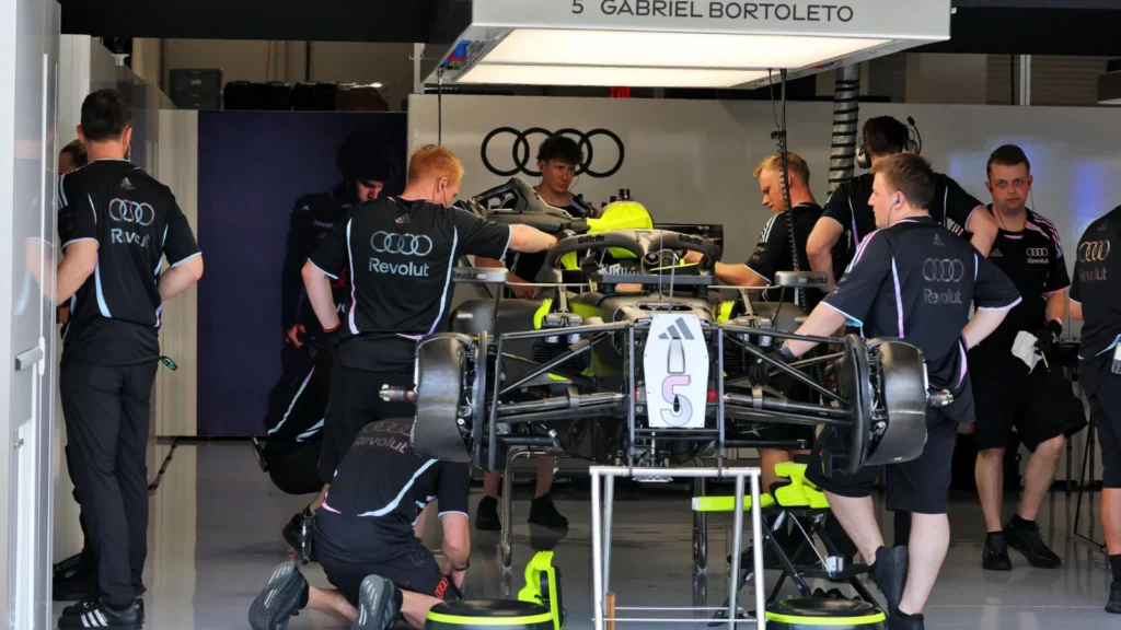 Audi's ways of working are vastly different to that of Sauber