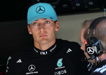 George Russell (GBR) Mercedes AMG Formula One Team. 25.07.2026. Formula 1 World Championship, Rd 11, Hungarian Grand Prix, Budapest, Hungary, Qualifying Day.