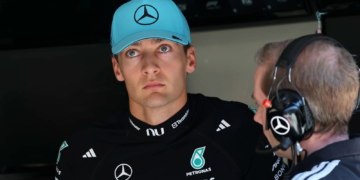 George Russell (GBR) Mercedes AMG Formula One Team. 25.07.2026. Formula 1 World Championship, Rd 11, Hungarian Grand Prix, Budapest, Hungary, Qualifying Day.