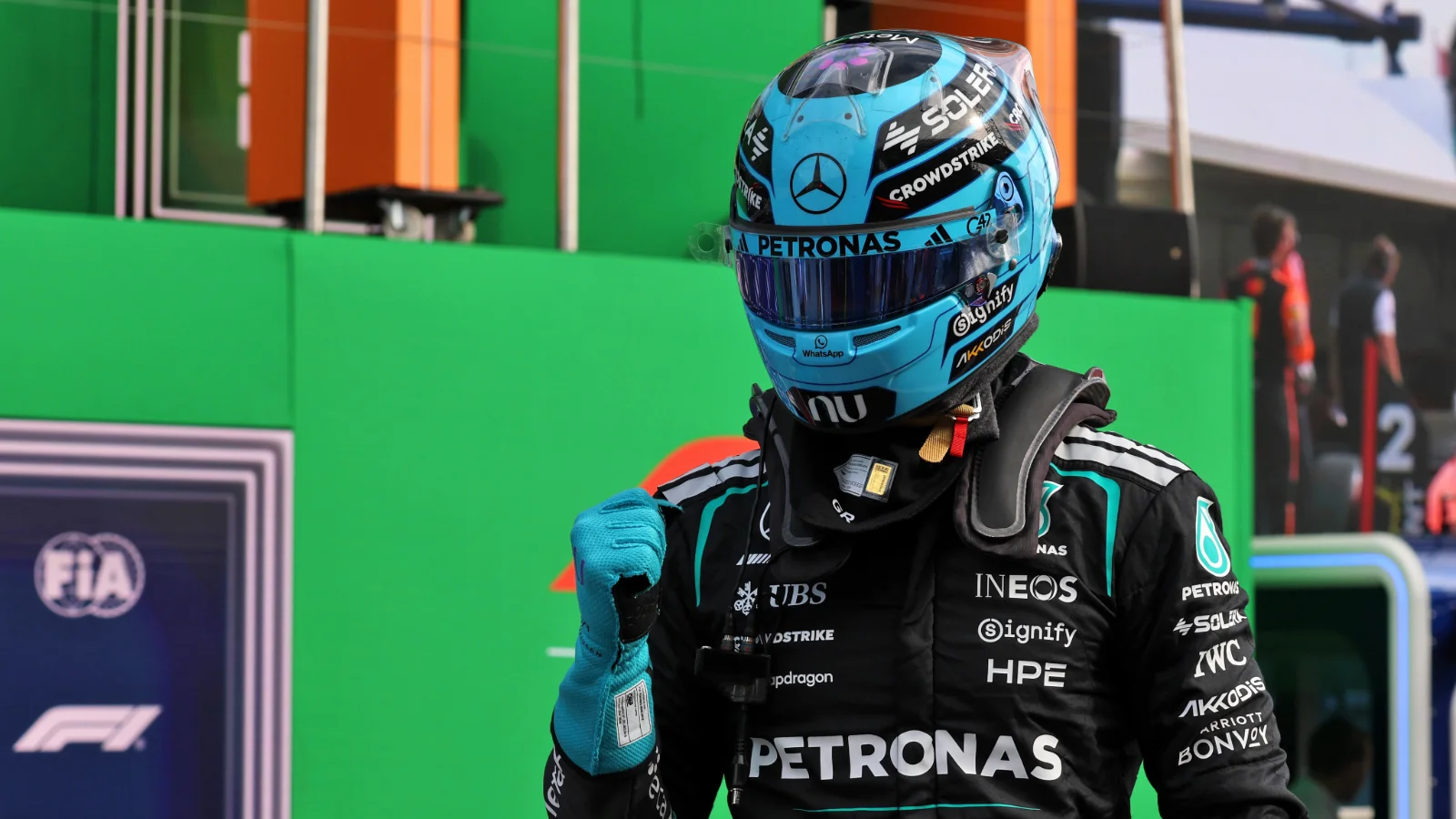 George Russell commands Zandvoort to take F1 Sprint Pole