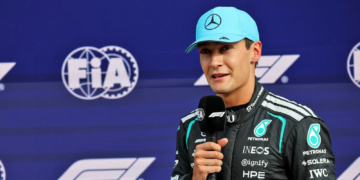 George Russell is delighted with his Sprint pole position in Zandvoort