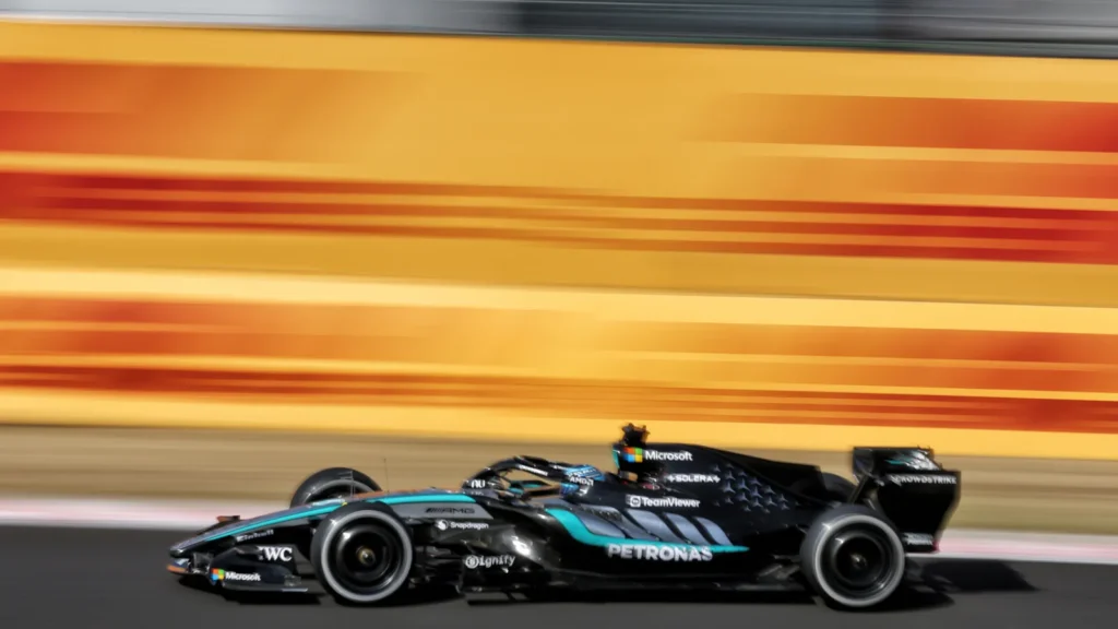 Russell lost further ground in the championship after hitting anti-stall at the start of the F1 Hungarian GP