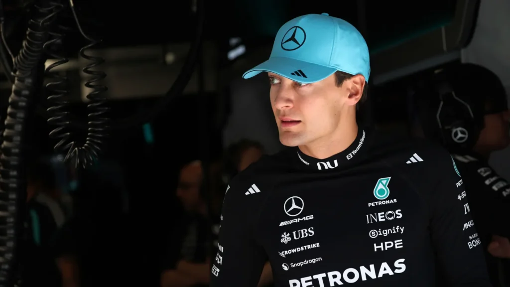 Russell is in his fifth season with Mercedes fighting for the 2026 F1 title