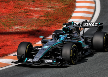 George Russell (GBR) Mercedes AMG Formula One Team W17. 21.08.2026. Formula 1 World Championship, Rd 12, Dutch Grand Prix, Zandvoort, Netherlands, Sprint Qualifying Day.