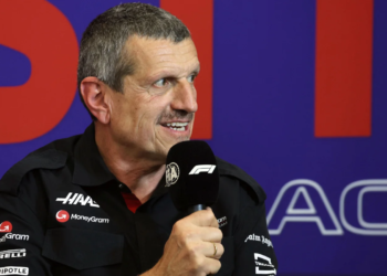 Guenther Steiner (ITA) Haas F1 Team Prinicipal in the FIA Press Conference. 20.10.2023. Formula 1 World Championship, Rd 19, United States Grand Prix, Austin, Texas, USA, Qualifying Day