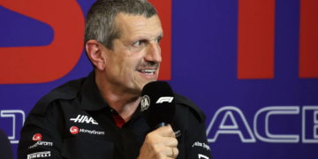 Guenther Steiner (ITA) Haas F1 Team Prinicipal in the FIA Press Conference. 20.10.2023. Formula 1 World Championship, Rd 19, United States Grand Prix, Austin, Texas, USA, Qualifying Day