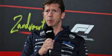 James Vowles (GBR) Williams F1 Team, Team Principal in the FIA Press Conference. 21.08.2026. Formula 1 World Championship, Rd 12, Dutch Grand Prix, Zandvoort, Netherlands, Sprint Qualifying Day.