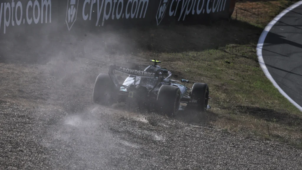 Kimi Antonelli went wide in Q1