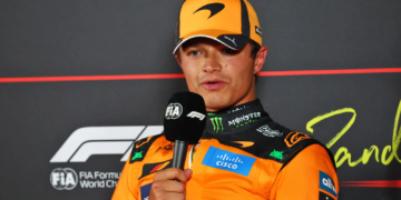 Lando Norris will start the Dutch GP from pole on Sunday