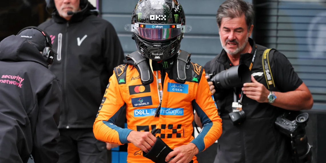 Lando Norris took pole position for the F1 Dutch GP
