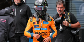 Lando Norris took pole position for the F1 Dutch GP