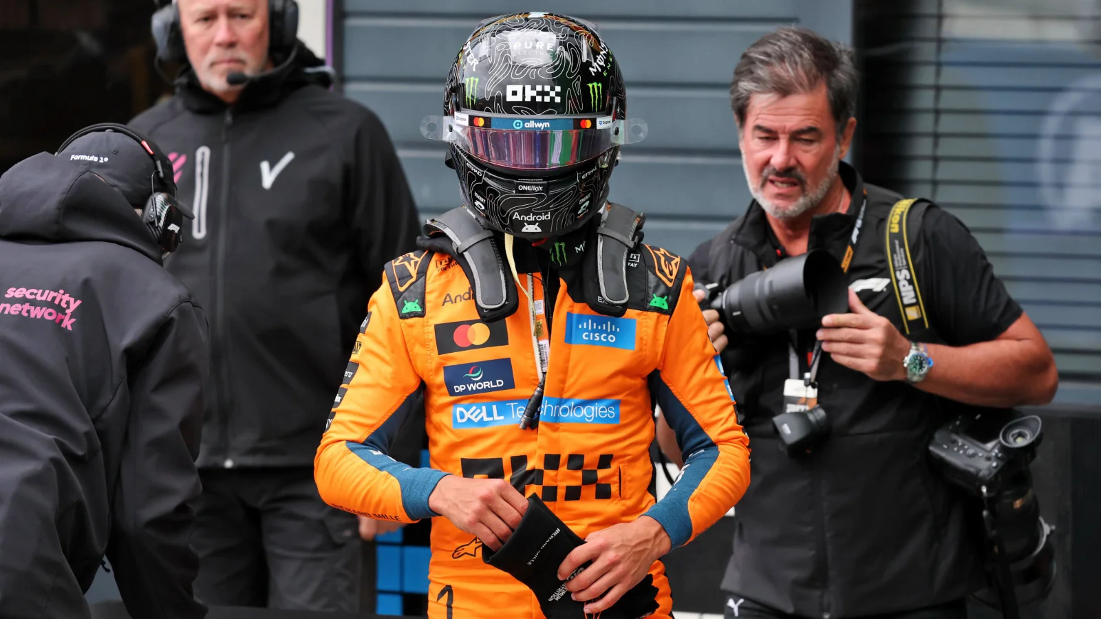 Lando Norris took pole position for the F1 Dutch GP