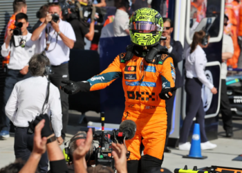 Lando Norris is on an upward trajectory, according to McLaren