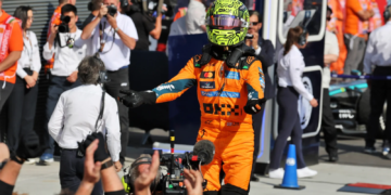 Lando Norris is on an upward trajectory, according to McLaren