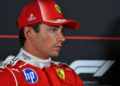 Charles Leclerc (MON) Scuderia Ferrari in the post Sprint FIA Press Conference. 22.08.2026. Formula 1 World Championship, Rd 12, Dutch Grand Prix, Zandvoort, Netherlands, Sprint and Qualifying Day.