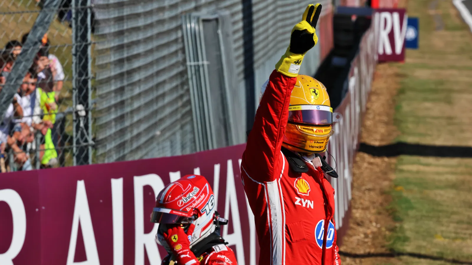Lewis Hamilton has had the legs on his Ferrari team-mate Charles Leclerc this season
