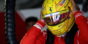 Lewis Hamilton (GBR) Scuderia Ferrari. 25.07.2026. Formula 1 World Championship, Rd 11, Hungarian Grand Prix, Budapest, Hungary, Qualifying Day.