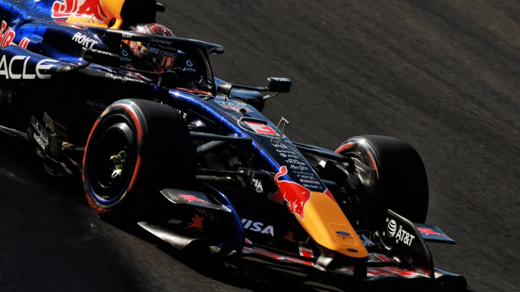 Max Verstappen spun his Red Bull in the dying seconds of Q3