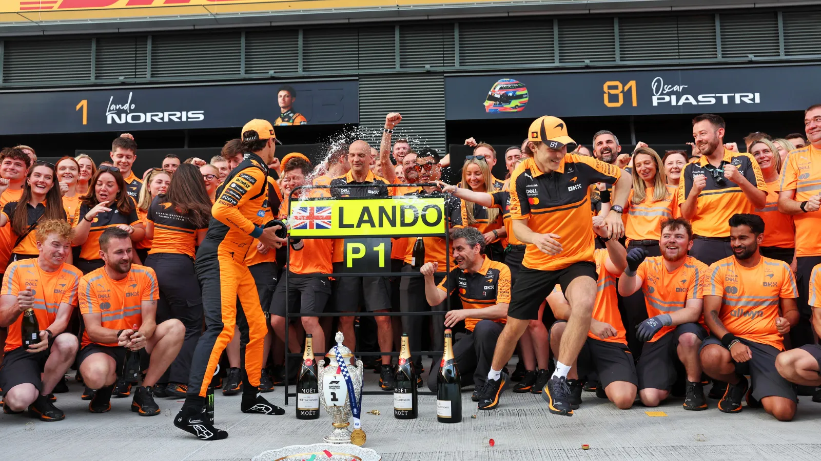Norris has won back-to-back races for McLaren