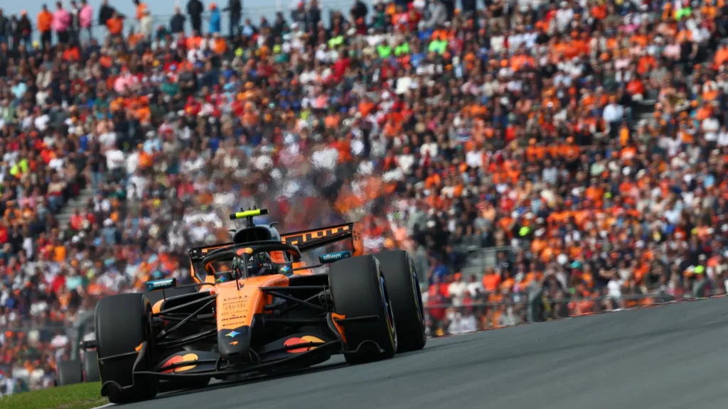 The MCL40 is still not the fastest car on the grid.