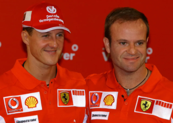 Schumacher and Barrichello served as one of the strongest F1 driver pairings for Ferrari