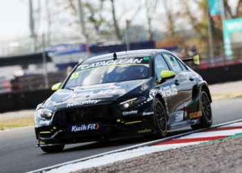 Adam Morgan leads CPRL 1-2 in BTCC Donington Park Race to Pole