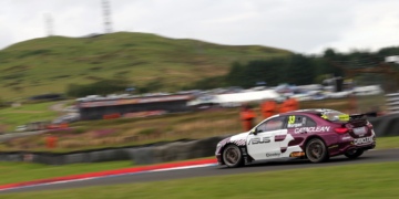 Adam Morgan grabs deserved BTCC Race to Pole win at Knockhill