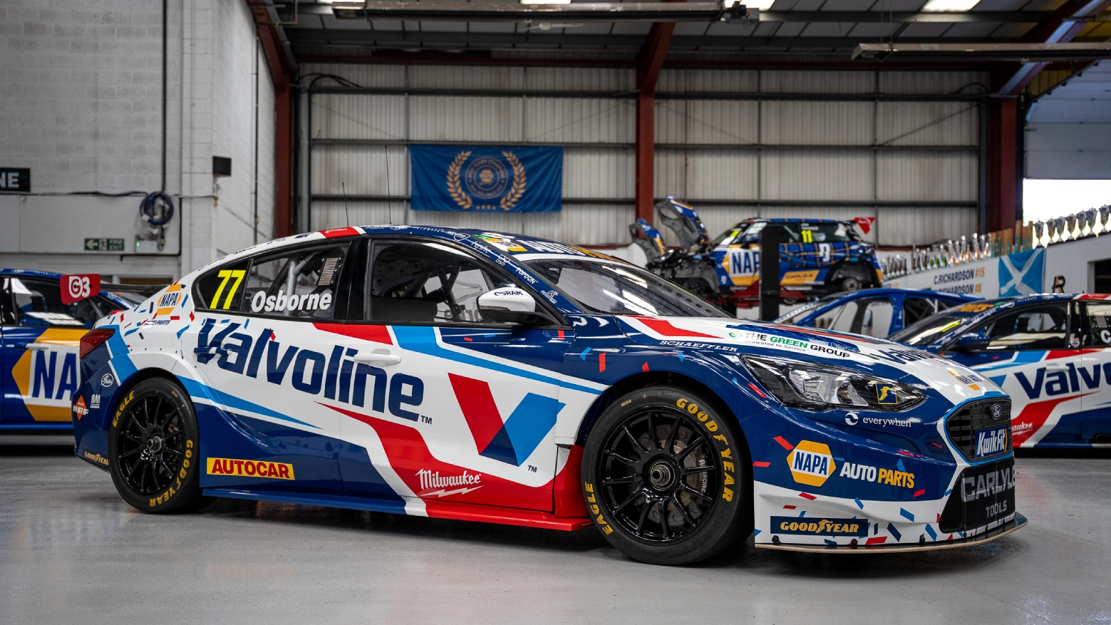 GALLERY: NAPA Racing UK reveal NASCAR-inspired BTCC livery
