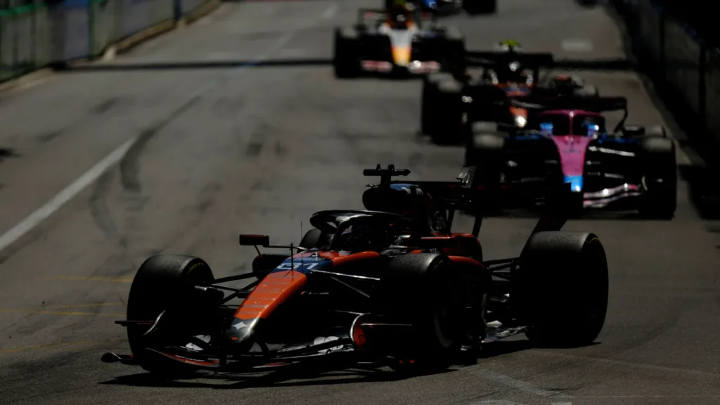 Piastri had lost out to Gasly by serving his penalty at Monaco