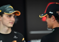Oscar Piastri (AUS) McLaren F1 Team and team mate Lando Norris (GBR) McLaren F1 Team. 06.06.2026. Formula 1 World Championship, Rd 6, Monaco Grand Prix, Monte Carlo, Monaco, Qualifying Day.