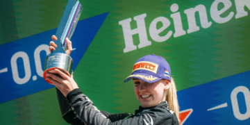 Payton Westcott took the victory at the F1 Academy Reverse Grid Race in Zandvoort