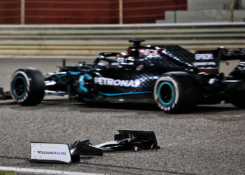 George Russell made his F1 debut with Mercedes at the 2020 Sakhir GP