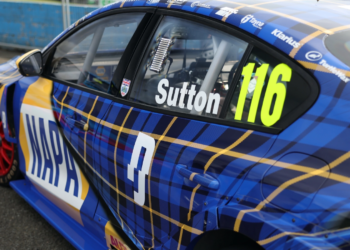 Supreme Ash Sutton wins again in the BTCC at Knockhill Race 2